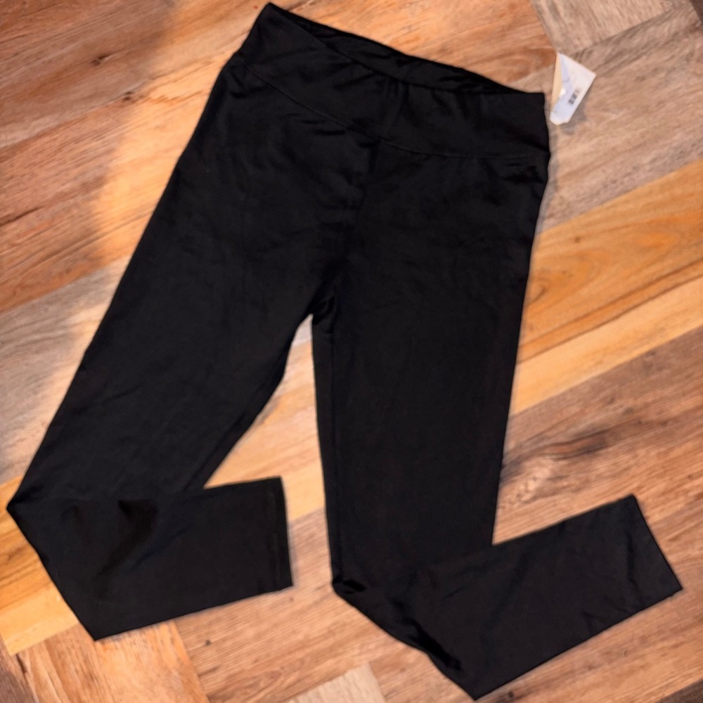 Cuddl Duds Thermawear Black High Rise Leggings Tights Womens Size Medium